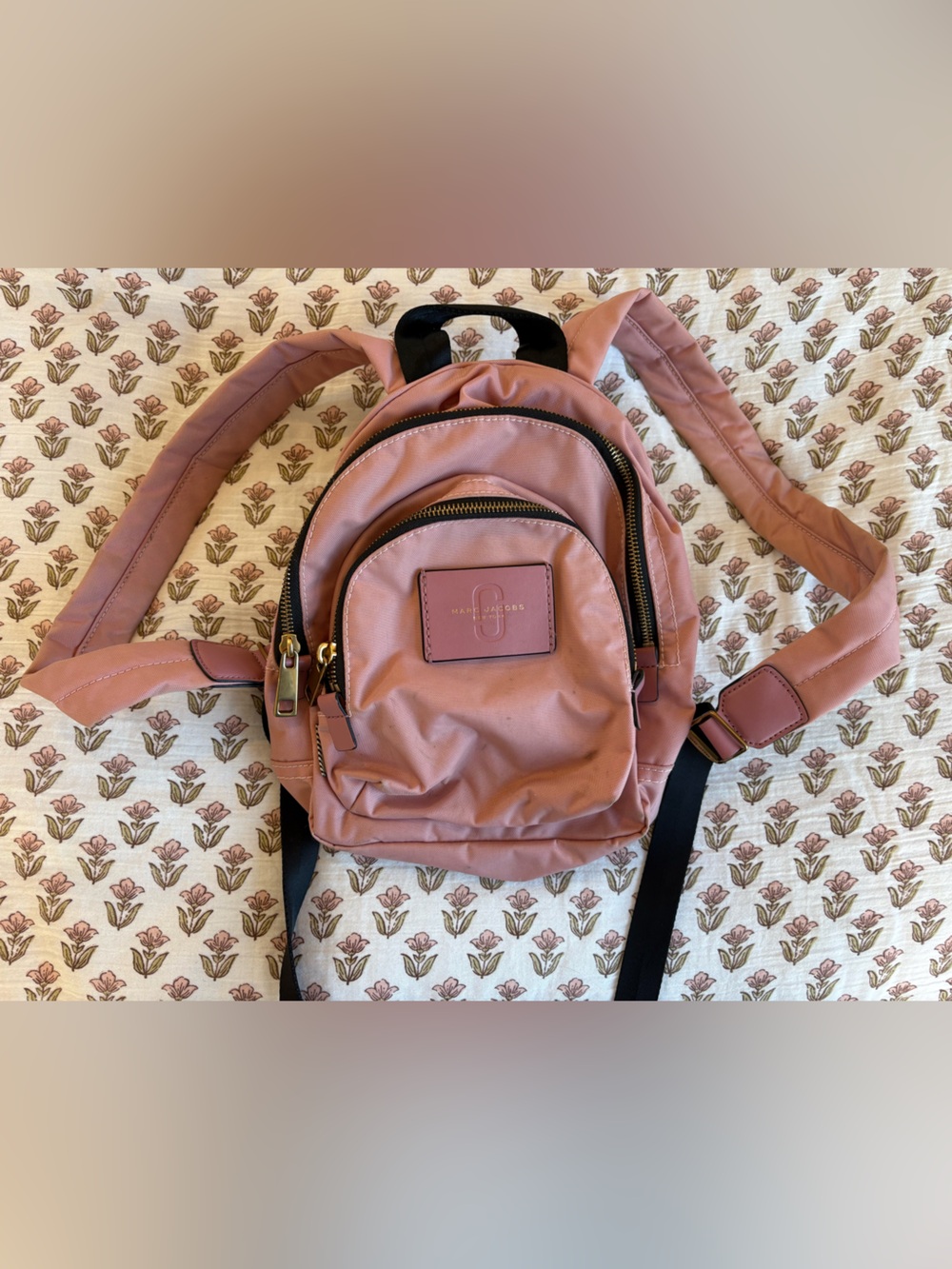 Marc Jacobs Pink Mini Backpack